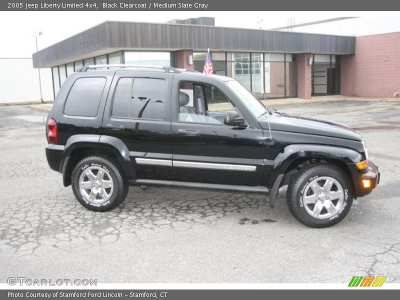 Black Clearcoat / Medium Slate Gray 2005 Jeep Liberty Limited 4x4