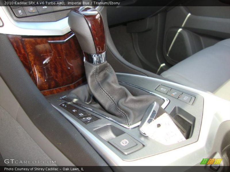 Imperial Blue / Titanium/Ebony 2010 Cadillac SRX 4 V6 Turbo AWD
