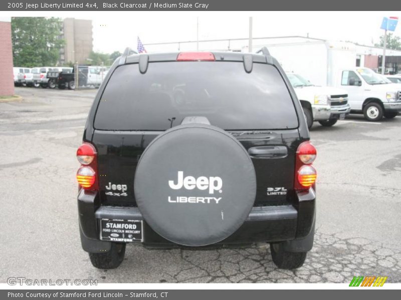 Black Clearcoat / Medium Slate Gray 2005 Jeep Liberty Limited 4x4
