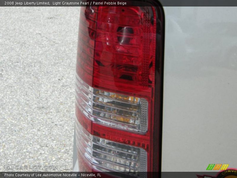 Light Graystone Pearl / Pastel Pebble Beige 2008 Jeep Liberty Limited