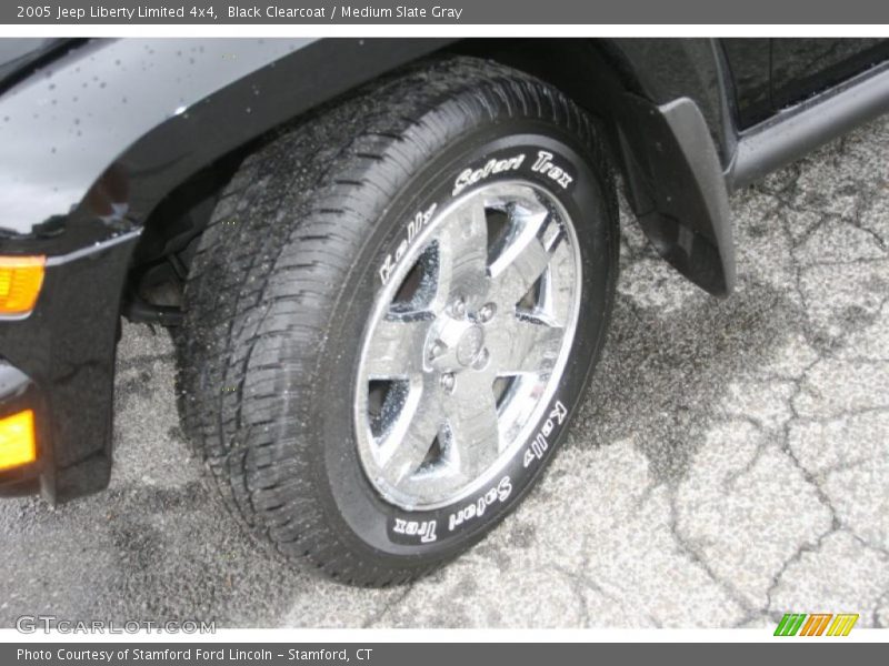 Black Clearcoat / Medium Slate Gray 2005 Jeep Liberty Limited 4x4