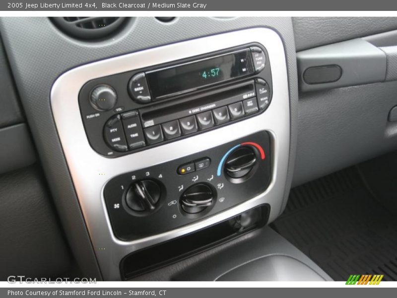 Black Clearcoat / Medium Slate Gray 2005 Jeep Liberty Limited 4x4