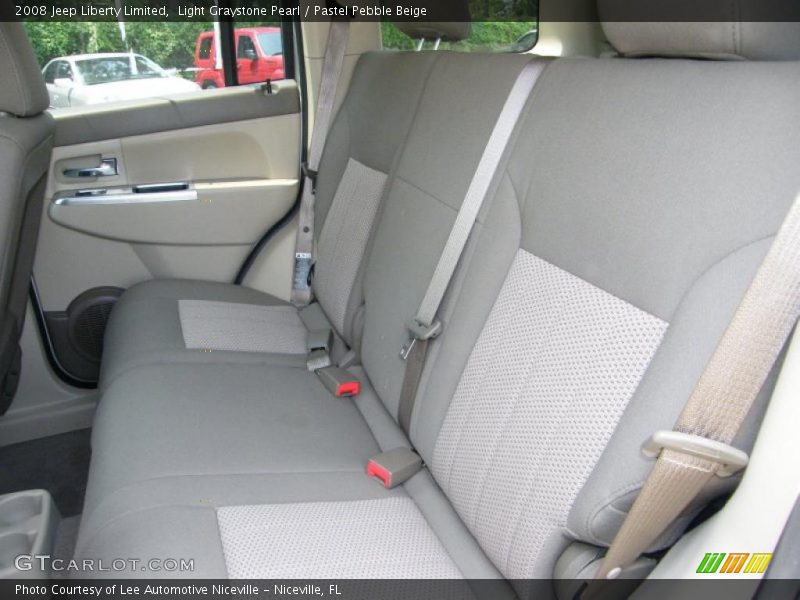 Light Graystone Pearl / Pastel Pebble Beige 2008 Jeep Liberty Limited
