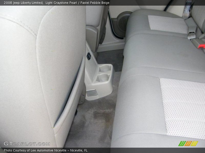 Light Graystone Pearl / Pastel Pebble Beige 2008 Jeep Liberty Limited