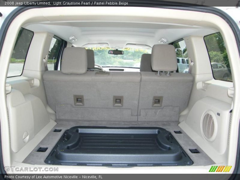 Light Graystone Pearl / Pastel Pebble Beige 2008 Jeep Liberty Limited