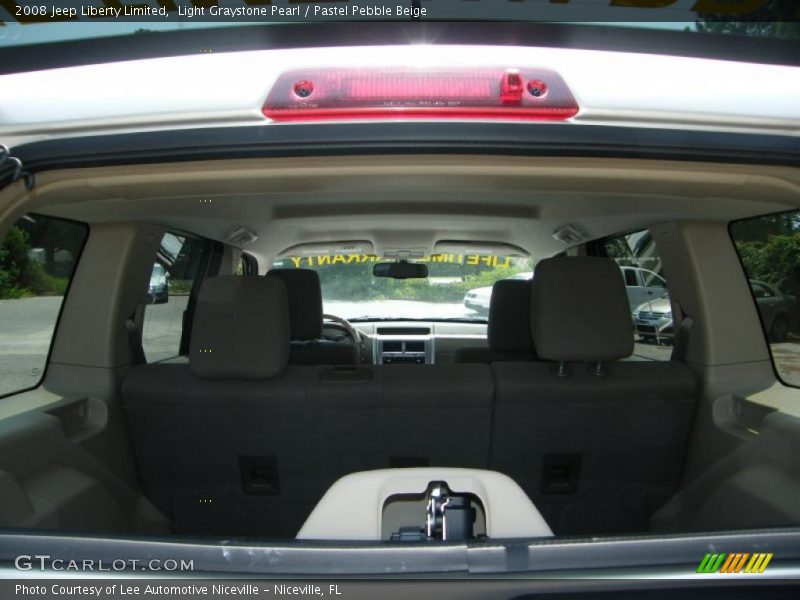 Light Graystone Pearl / Pastel Pebble Beige 2008 Jeep Liberty Limited