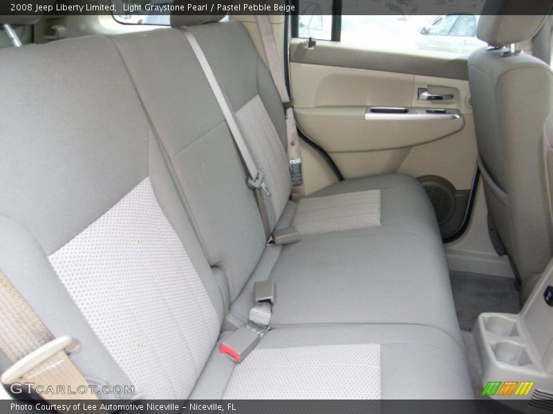Light Graystone Pearl / Pastel Pebble Beige 2008 Jeep Liberty Limited