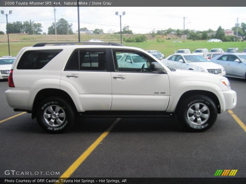 Natural White / Stone Gray 2008 Toyota 4Runner SR5 4x4