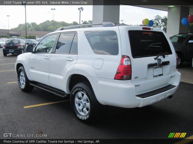 Natural White / Stone Gray 2008 Toyota 4Runner SR5 4x4