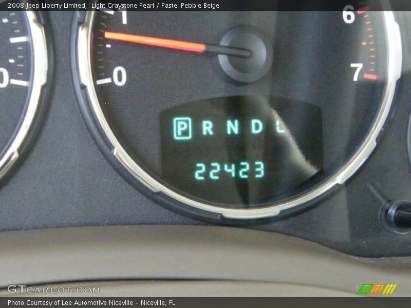 Light Graystone Pearl / Pastel Pebble Beige 2008 Jeep Liberty Limited