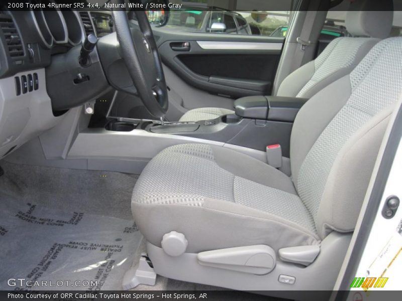 Natural White / Stone Gray 2008 Toyota 4Runner SR5 4x4