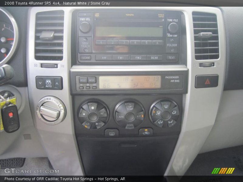 Natural White / Stone Gray 2008 Toyota 4Runner SR5 4x4