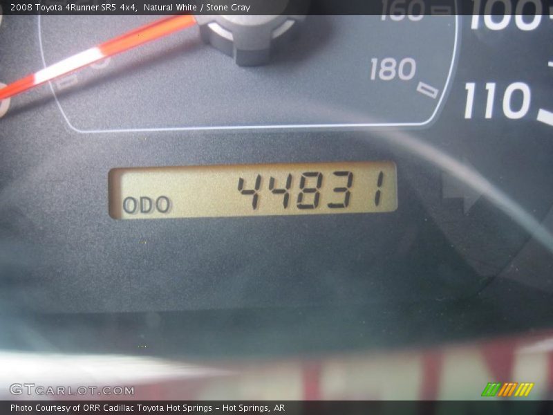 Natural White / Stone Gray 2008 Toyota 4Runner SR5 4x4