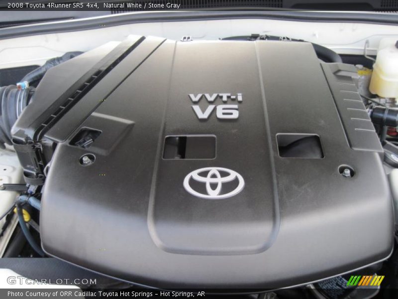 Natural White / Stone Gray 2008 Toyota 4Runner SR5 4x4