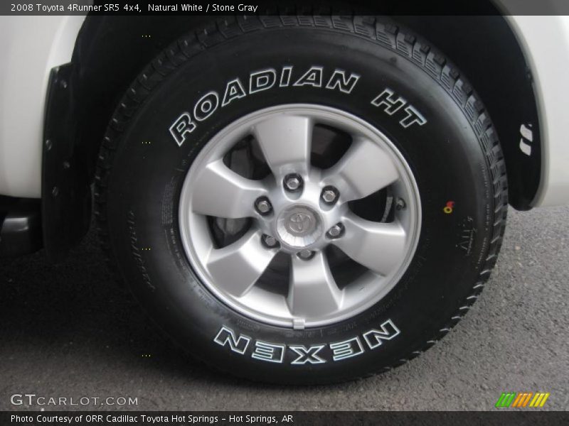 Natural White / Stone Gray 2008 Toyota 4Runner SR5 4x4