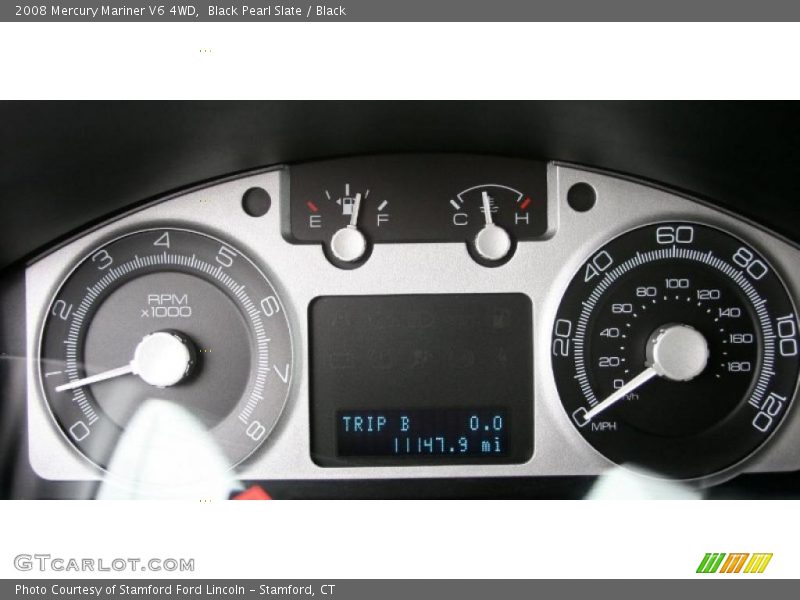 Black Pearl Slate / Black 2008 Mercury Mariner V6 4WD