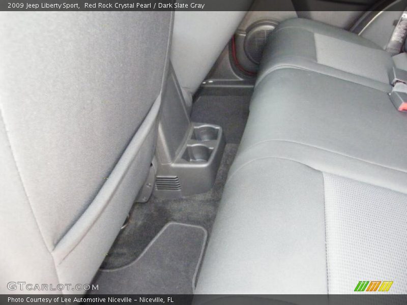 Red Rock Crystal Pearl / Dark Slate Gray 2009 Jeep Liberty Sport