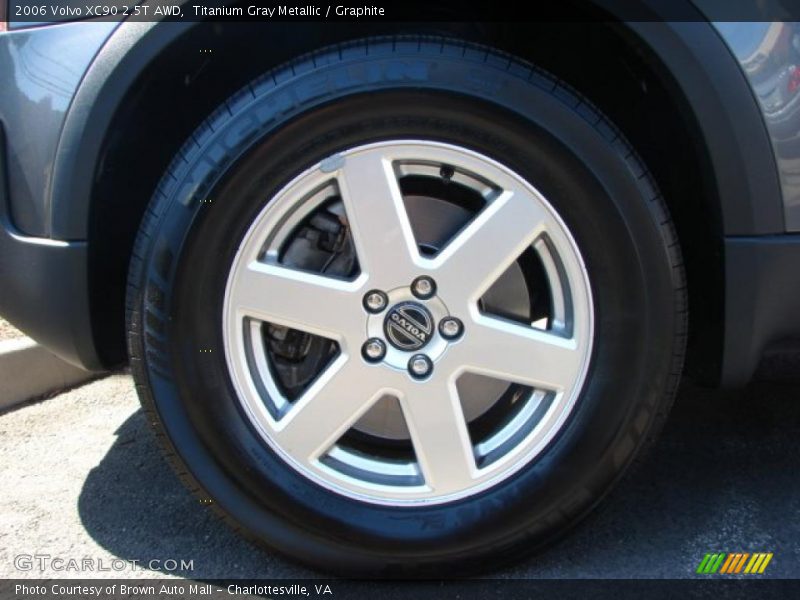 Titanium Gray Metallic / Graphite 2006 Volvo XC90 2.5T AWD