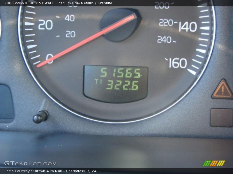 Titanium Gray Metallic / Graphite 2006 Volvo XC90 2.5T AWD