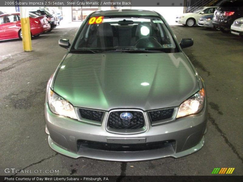Steel Gray Metallic / Anthracite Black 2006 Subaru Impreza 2.5i Sedan