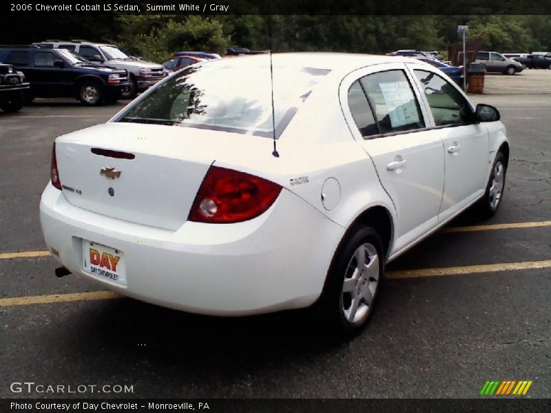 Summit White / Gray 2006 Chevrolet Cobalt LS Sedan