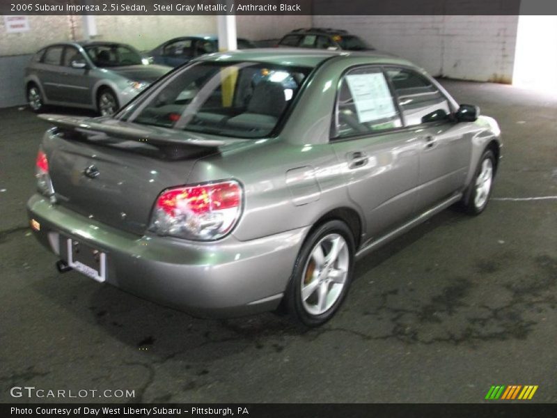 Steel Gray Metallic / Anthracite Black 2006 Subaru Impreza 2.5i Sedan