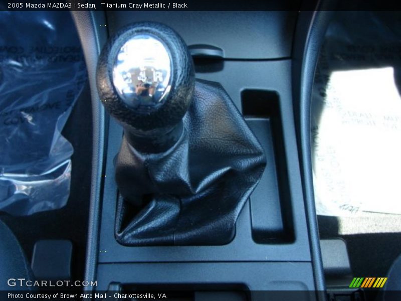 Titanium Gray Metallic / Black 2005 Mazda MAZDA3 i Sedan