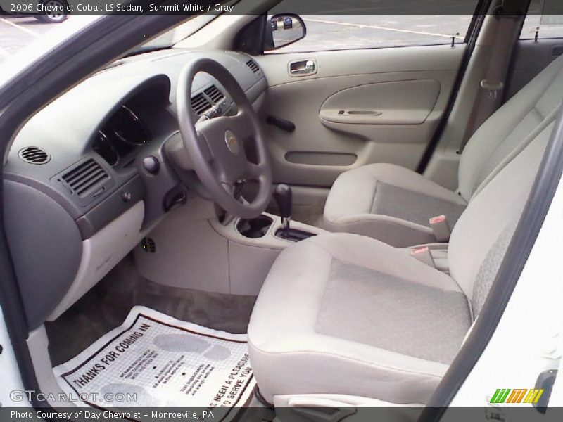 Summit White / Gray 2006 Chevrolet Cobalt LS Sedan