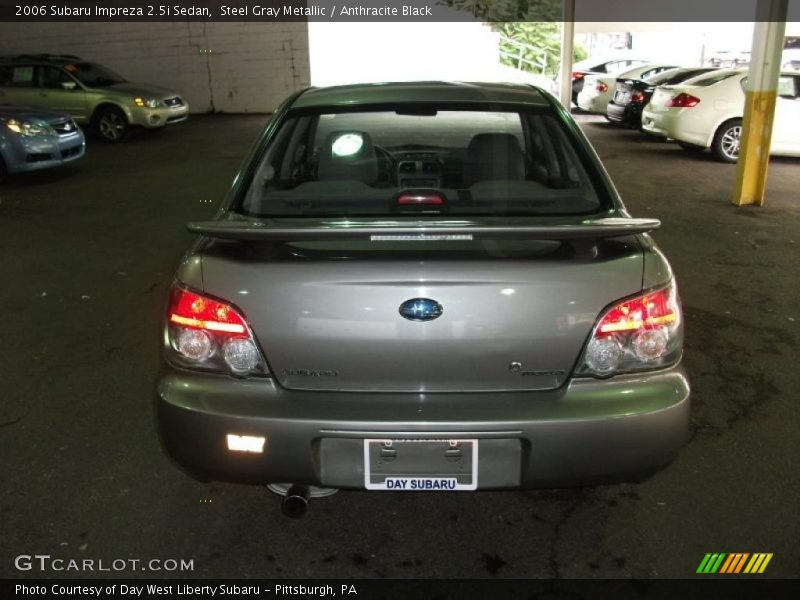 Steel Gray Metallic / Anthracite Black 2006 Subaru Impreza 2.5i Sedan