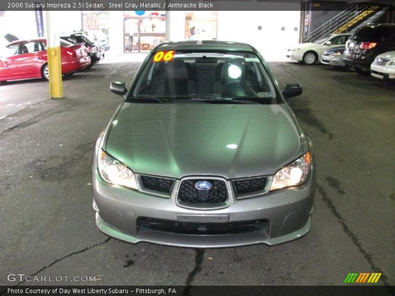 Steel Gray Metallic / Anthracite Black 2006 Subaru Impreza 2.5i Sedan