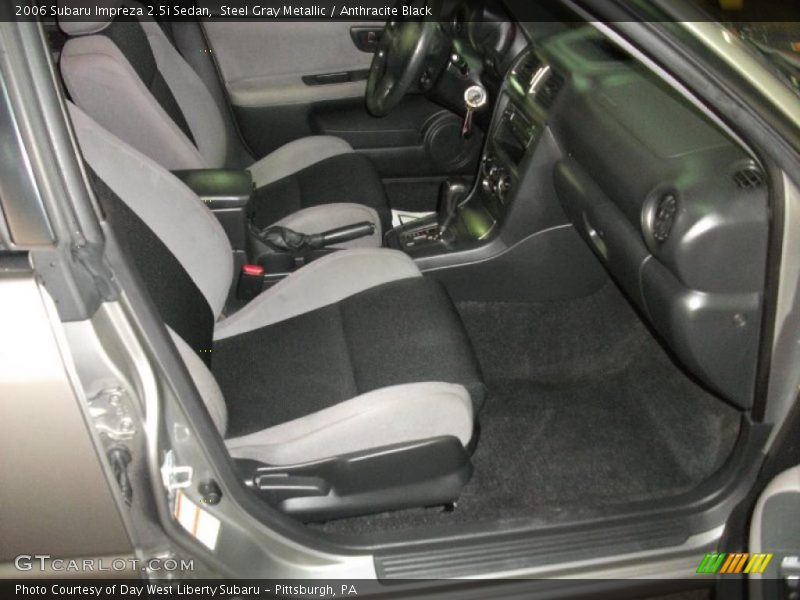 Steel Gray Metallic / Anthracite Black 2006 Subaru Impreza 2.5i Sedan