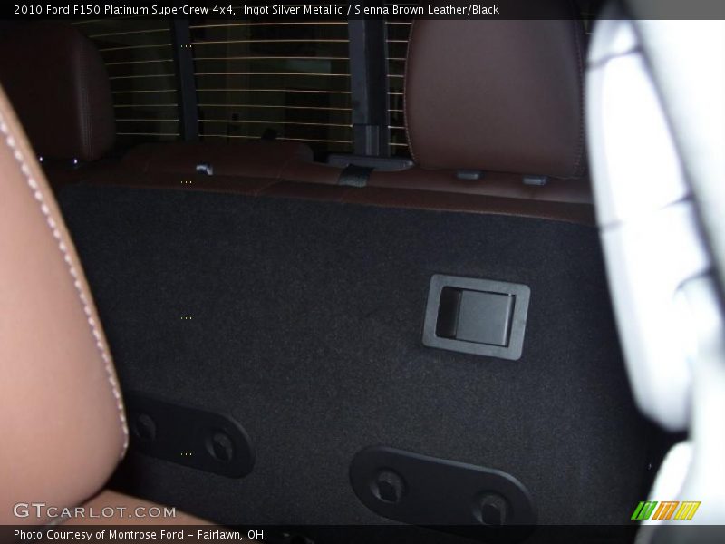 Ingot Silver Metallic / Sienna Brown Leather/Black 2010 Ford F150 Platinum SuperCrew 4x4