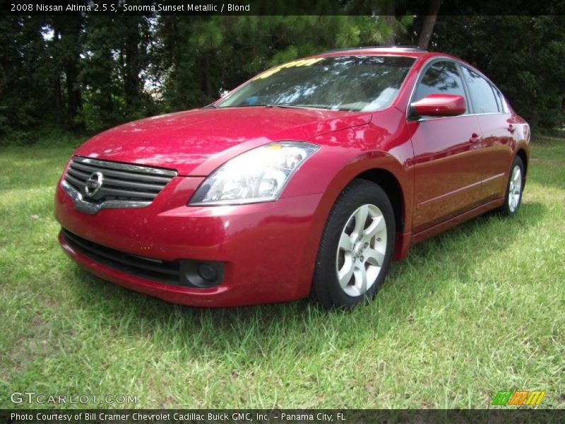 Sonoma Sunset Metallic / Blond 2008 Nissan Altima 2.5 S