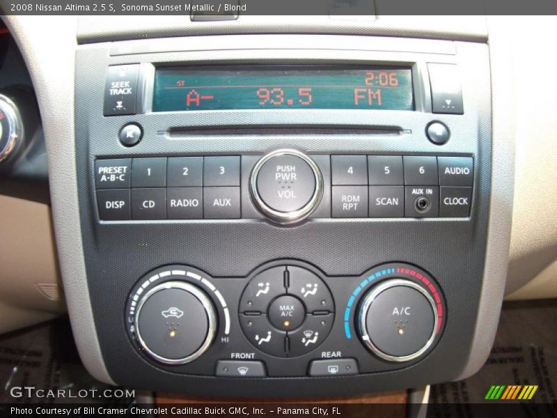 Sonoma Sunset Metallic / Blond 2008 Nissan Altima 2.5 S