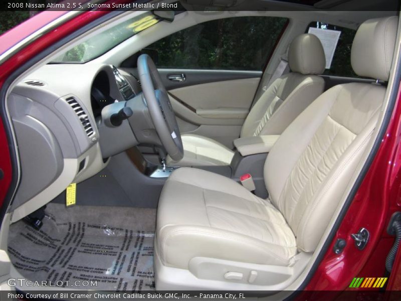 Sonoma Sunset Metallic / Blond 2008 Nissan Altima 2.5 S