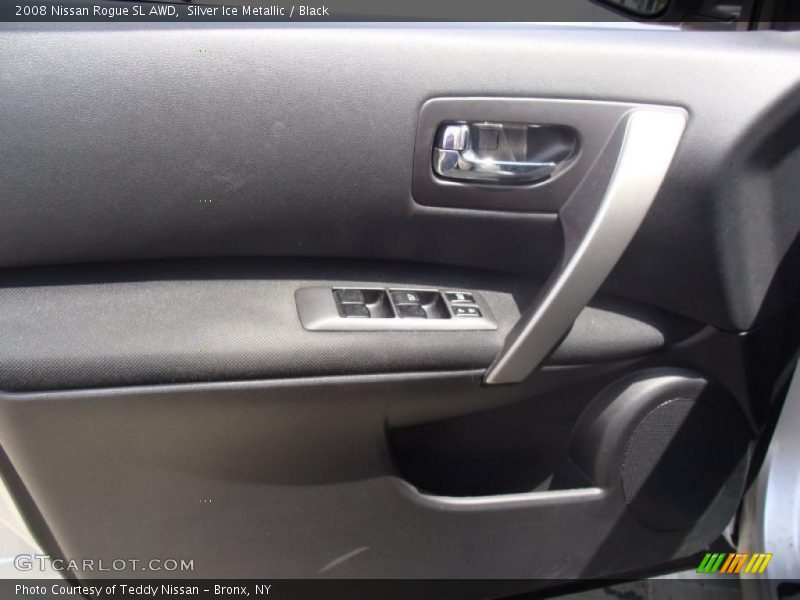 Silver Ice Metallic / Black 2008 Nissan Rogue SL AWD