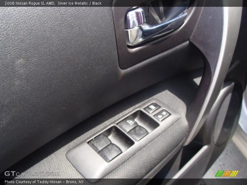Silver Ice Metallic / Black 2008 Nissan Rogue SL AWD