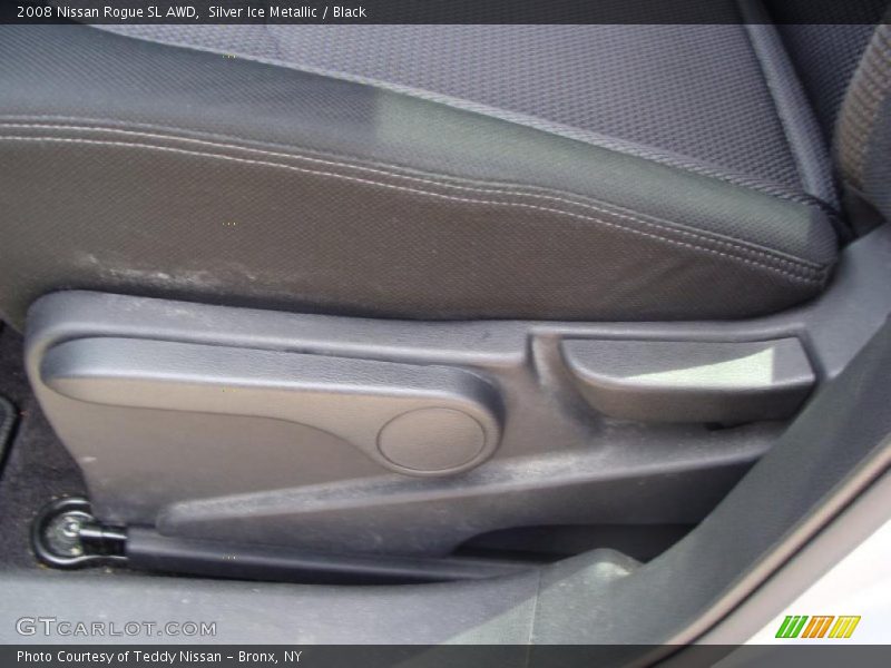 Silver Ice Metallic / Black 2008 Nissan Rogue SL AWD