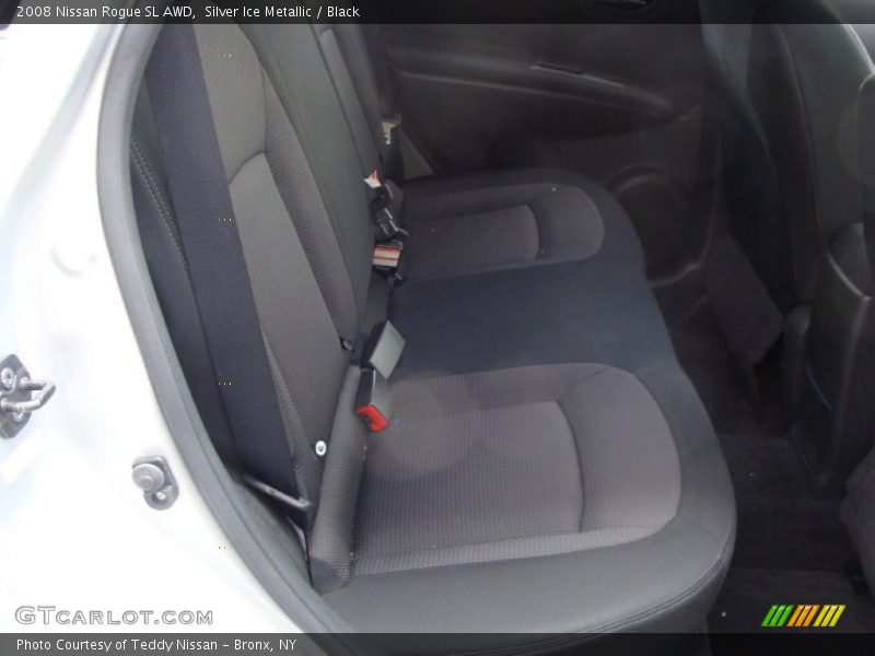 Silver Ice Metallic / Black 2008 Nissan Rogue SL AWD