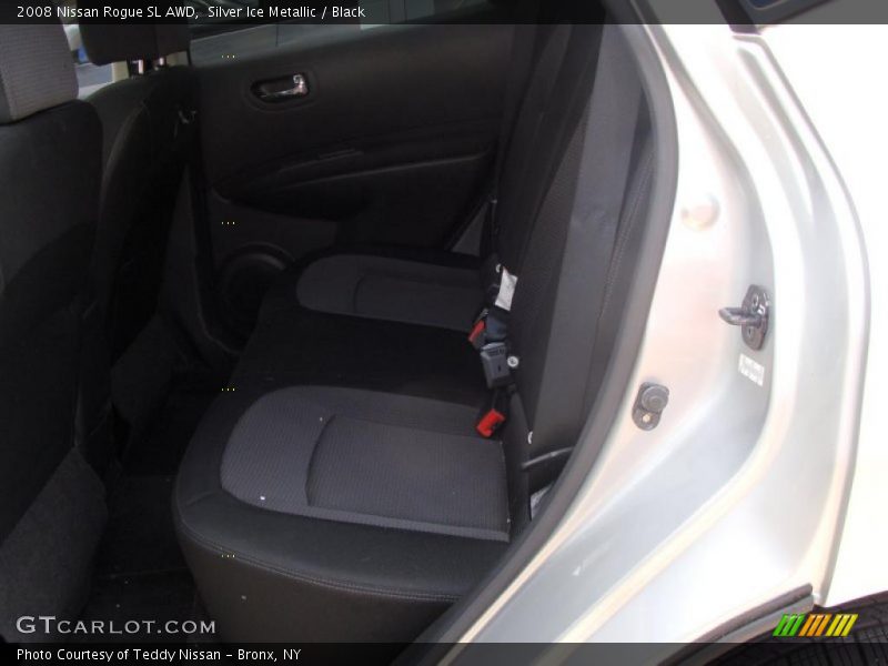 Silver Ice Metallic / Black 2008 Nissan Rogue SL AWD