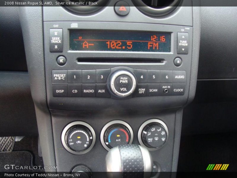 Silver Ice Metallic / Black 2008 Nissan Rogue SL AWD