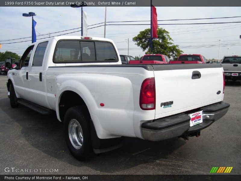 Oxford White / Camel 1999 Ford F350 Super Duty Lariat Crew Cab Dually