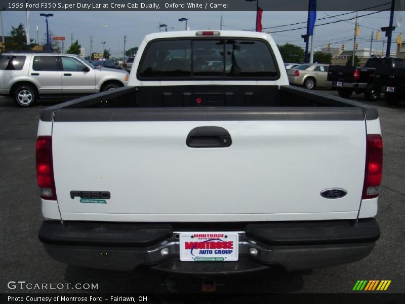 Oxford White / Camel 1999 Ford F350 Super Duty Lariat Crew Cab Dually