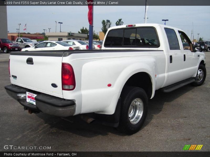 Oxford White / Camel 1999 Ford F350 Super Duty Lariat Crew Cab Dually