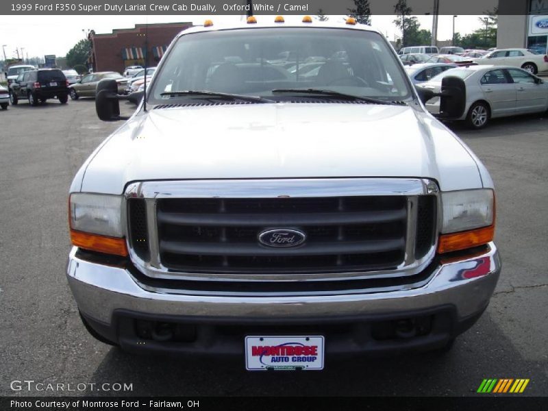 Oxford White / Camel 1999 Ford F350 Super Duty Lariat Crew Cab Dually