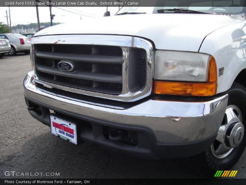 Oxford White / Camel 1999 Ford F350 Super Duty Lariat Crew Cab Dually