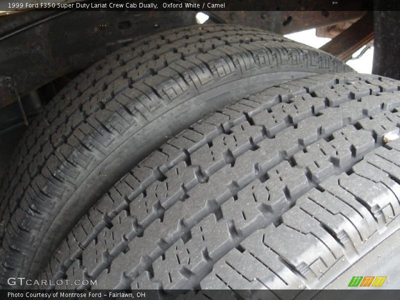 Oxford White / Camel 1999 Ford F350 Super Duty Lariat Crew Cab Dually