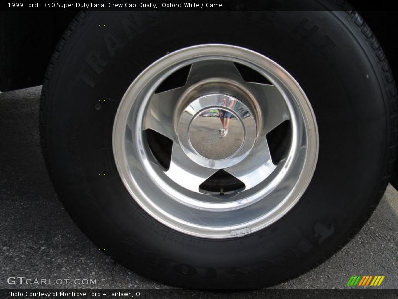 Oxford White / Camel 1999 Ford F350 Super Duty Lariat Crew Cab Dually
