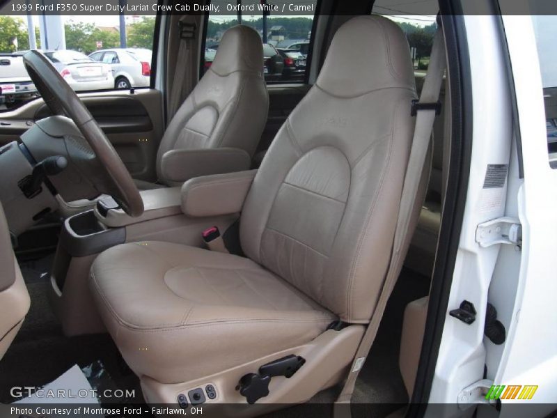 Oxford White / Camel 1999 Ford F350 Super Duty Lariat Crew Cab Dually