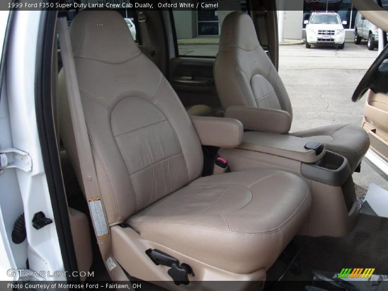 Oxford White / Camel 1999 Ford F350 Super Duty Lariat Crew Cab Dually